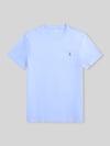 Polo Ralph Lauren Regular Fit T-Shirt aus reiner Baumwolle Hellblau
