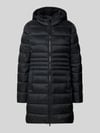 Jake*s Casual Gewatteerde jas met capuchon Zwart