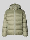 Tommy Jeans Regular fit gewatteerd jack met mesh Olijfgroen