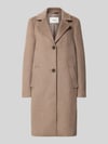 s.Oliver RED LABEL Regular Fit Mantel mit Woll-Anteil Taupe