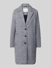 Tom Tailor Regular Fit Mantel mit Reverskragen Bleu Melange