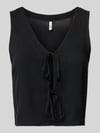 ONLY Relaxed Fit Blusentop aus reiner Viskose Modell 'NOVA LIFE' Black
