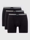 Jockey Trunks mit Label-Patch im 3er-Pack Black