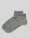 Tommy Hilfiger Sneaker-Socken aus Baumwoll-Mix im 2er-Pack Mittelgrau Melange