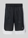 Champion Loose Fit Shorts mit Logo-Badge Black