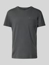 Tommy Jeans Regular fit T-shirt van katoen met borstzak Zwart