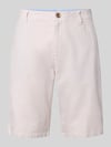 Tom Tailor regular fit linnen short van mix van katoen en linnen Beige