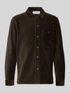 Marc O'Polo DENIM Relaxed Fit Freizeithemd aus reiner Baumwolle Dunkelbraun