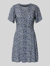ONLY Minikleid aus reiner Viskose Modell 'EVIDA' Marine
