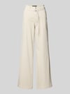 Marc Cain Wide Leg Hose mit Gürtel Sand