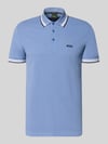 BOSS Green Regular Fit Poloshirt aus reiner Baumwolle Modell 'PADDY' Blau