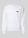 JACK & JONES Bluza z nadruk z logo model 'RUSH' Złamany biały melanż