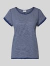 s.Oliver RED LABEL Regular fit t-shirt van puur katoen Marineblauw gemêleerd