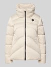 Blauer USA Steppjacke mit Zweiwege-Reißverschluss Kitt