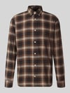 JACK & JONES Regular Fit Freizeithemd mit Kentkragen Modell 'FIELD' BLACK