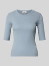 DRYKORN Regular Fit Longsleeve mit Rundhalsausschnitt Modell 'Selay' Bleu