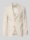 Carl Gross Regular Fit Sakko aus Leinen-Mix Modell 'Tebbo' Beige