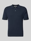 Selected Regular Fit Poloshirt aus reiner Baumwolle Modell 'MATTIS' Marine
