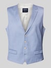 MCNEAL Gilet met reverskraag Blauw