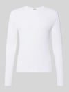 DRYKORN Slim fit shirt met lange mouwen van puur katoen model 'Enil' Wit