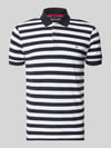Christian Berg Men Modern Fit Poloshirt mit Logo-Stitching Marine