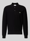 Lacoste koszulka polo o kroju regular fit z czystej bawełny Czarny
