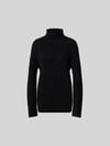 Joseph Pullover met geribde boorden Zwart