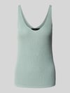 VERO MODA Regular Fit Tank Top in Strickoptik Modell 'NEWLEX' Schilf