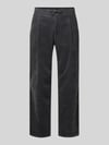 MCNEAL Regular Fit Cordhose mit Kordelzug Dunkelgrau
