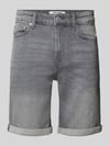 ONLY & SONS Regular Fit Jeansshorts aus Baumwoll-Mix Modell 'PLY' Mittelgrau