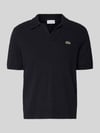 Lacoste Regular Fit Poloshirt aus Baumwoll-Mix Dunkelblau