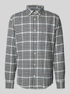 OLYMP Level 5 Slim Fit Freizeithemd aus reiner Baumwolle mit Button-Down-Kragen Beige