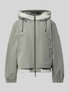 Gil Bret Jacke mit Zweiwege-Reißverschluss Oliv