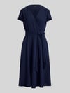 Lauren Ralph Lauren Tailliertes Freizeitkleid aus Chiffon Marine