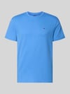 Tommy Jeans regular fit T-shirt van puur katoen Metallic blauw