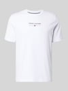 Tommy Hilfiger Regular Fit T-Shirt aus reiner Baumwolle Weiss