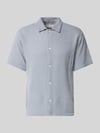 JACK & JONES Regular Fit Freizeithemd mit Kentkragen Rauchblau