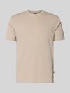 JOOP! COLLECTION T-Shirt mit Label-Stitching Modell 'Priamo' Beige