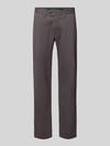 Christian Berg Men Regular Fit Chino mit französischen Eingrifftaschen Anthrazit