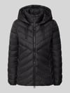 s.Oliver RED LABEL Slim fit gewatteerd jack met tweewegritssluiting Zwart