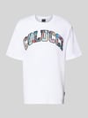 COLUCCI T-Shirt mit 1/2-Arm Weiss