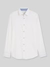 Tom Tailor Regular Fit Freizeithemd aus Leinen-Baumwolle-Mix Weiss