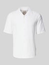 ONLY & SONS Slim Fit Freizeithemd aus Baumwoll-Leinen-Mix Modell 'CAIDEN' Weiss