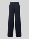 OPUS PANTS Spodnie materiałowe z francuskimi wpuszczanymi kieszeniami model 'Mucia Base' Niebieski