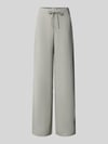 Christian Berg Woman Stoffen broek met structuurpatroon Rietgroen
