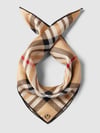 FRAAS Seidenschal mit Allover-Muster Beige
