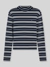 Tommy Hilfiger Slim Fit Langarmshirt aus reiner Baumwolle BLACK
