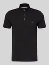 Tommy Hilfiger Slim Fit Poloshirt mit Stretch-Anteil Black