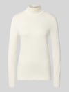 Christian Berg Woman Shirt met lange mouwen met col Offwhite