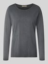 Smith and Soul Longsleeve met ronde halsuitsnijding Donkergrijs